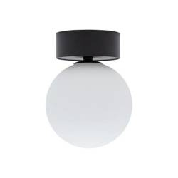 Minimalistyczna lampa sufitowa plafon G9 15cm KIER S | czarny