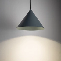 Lampa wisząca ZENITH S wys.130cm szer.20.5cm GU10 IP20 | Umbra blue 11491