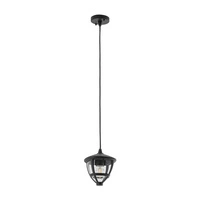 Lampa wisząca AMELIA szer. 17,5cm E27 IP44 | czarny 10496