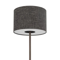 Lampa podłogowa AMARELA E27 wys.163cm szer.46cm kabel200cm | Czarny melanż 11663