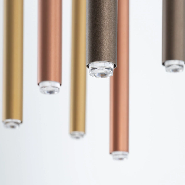 Lampa wisząca LASER X dł. 78cm 10xG9 | multikolor 10705