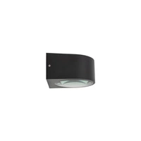 Kinkiet NEL LED I wys.6cm szer.9.5cm 5W 3000K 500lm IP54 | Czarny