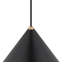 Lampa wisząca ZENITH L śr. 50cm GU10 | czarny 8005