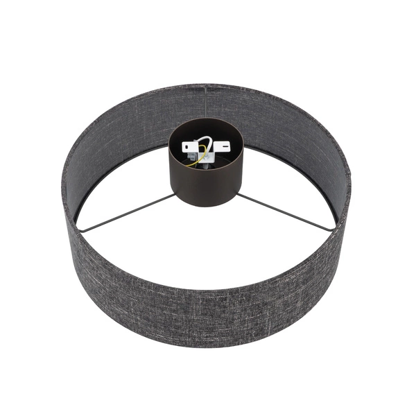 Plafon AMARELA M E27 wys.24.1cm szer.50cm | Czarny melanż 11658