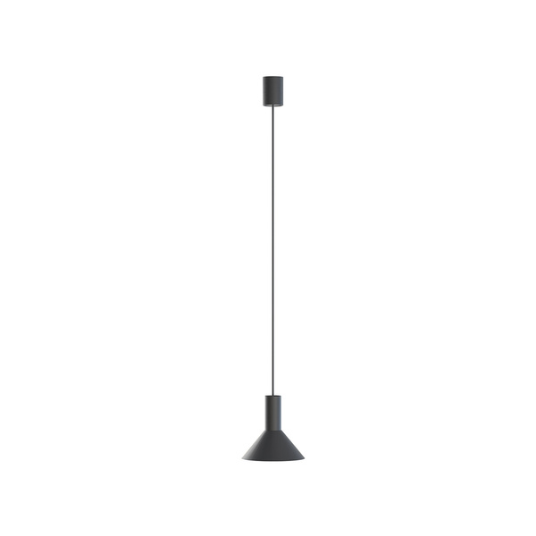 Lampa wisząca HERMANOS A BLACK szer. 18cm GU10 | czarny 