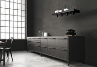 Lampa wisząca z półką na doniczki PLANT BLACK do 7kg | czarny 9381