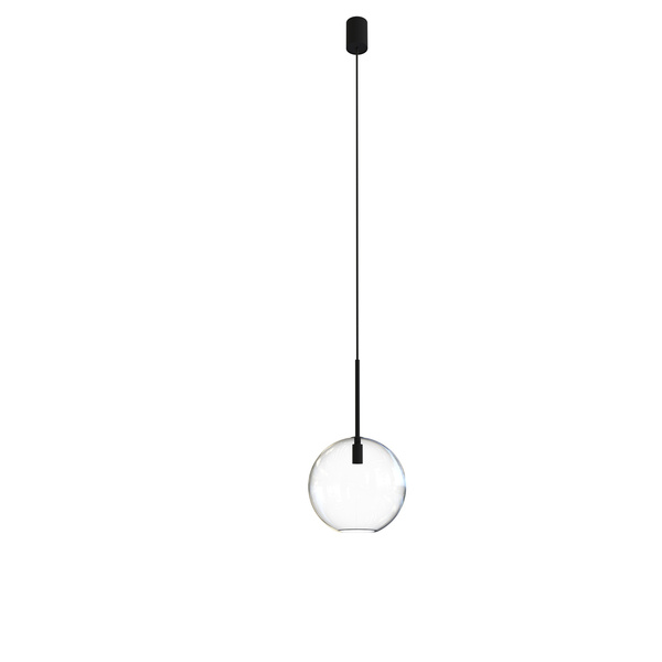 Lampa wisząca SPHERE M śr. 20cm E27 | czarny 7848