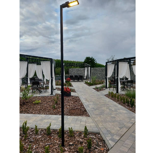 Słupek ogrodowy PATHWAY LED PRO 400 cm 60W IP65 barwa neutralna 4000K | czarny 10633