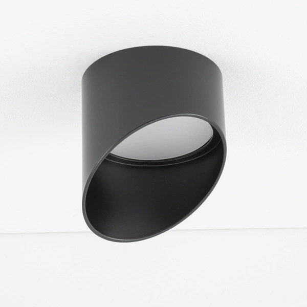 Lampa wpuszczana HVAR szer. 8,5cm GX53 | czarny 10487