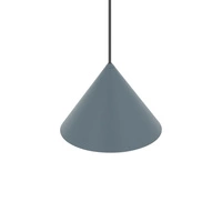 Lampa wisząca ZENITH S wys.130cm szer.20.5cm GU10 IP20 | Umbra blue 11491
