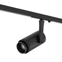 SPOT ZOOM LED 15W 3000K 500lm szer.5.7cm wys.16cm do szynoprzewodów NANO-LVM | Czarny 11716