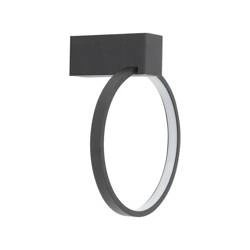 Kinkiet CIRCOLO LED XS szer. 18cm 9W barwa ciepła 3000K | czarny 10808