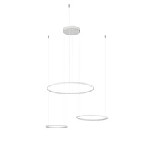 Lampa wisząca CIRCOLO POWER LED 11649 3000K 85W 3750lm wys. 140cm | biały