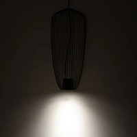 Lampa wisząca PUMPKIN S szer. 27cm GU10 | szary 11243