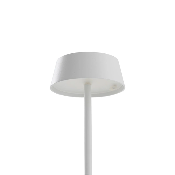 Lampa przenośna AMY LED 2W 3000K 170lm wys.32.5cm szer.10.8 IP54 ściemniacz włącznik | Biały 11531