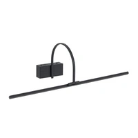 Kinkiet ARTLINE LED 11958 3000K 6W 410lm CRI80 szer. 59cm | czarny