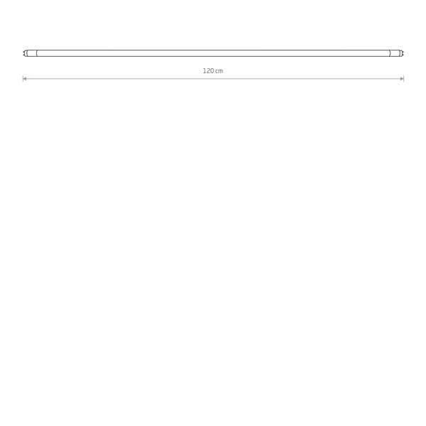 Świetlówka tuba LED T8 22W 3200lm 3000K 120cm | ciepła 7502
