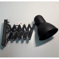 Kinkiet na wysięgniku HARMONY czarny z włącznikiem 9890