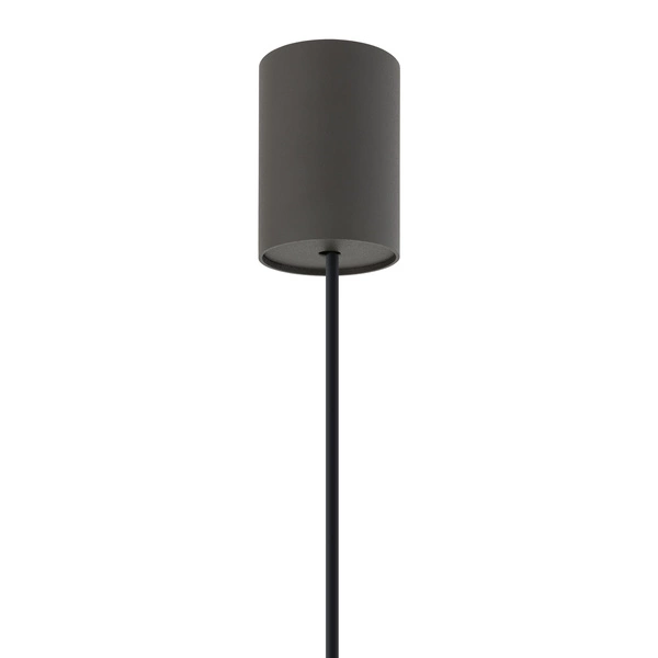 Lampa wisząca LAGO S E27 wys.130cm szer.40cm | Szary 11673