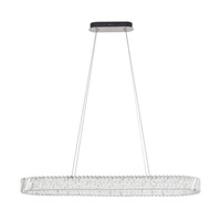 Lampa wisząca LUXORA OVAL LED 40W 3000K 3600lm wys.120cm szer.35cm dług.120cm | 11707