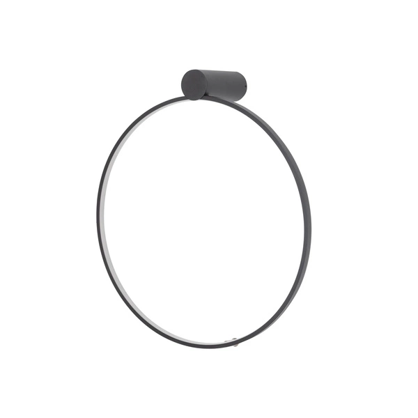 Kinkiet/lampa sufitowa CIRCOLO LED CH-45 18W barwa neutralna 4000K | czarny 10930