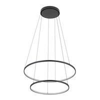 Lampa wisząca CIRCOLO LED szer. 60cm 35W barwa neutralna 4000K | czarny  10864