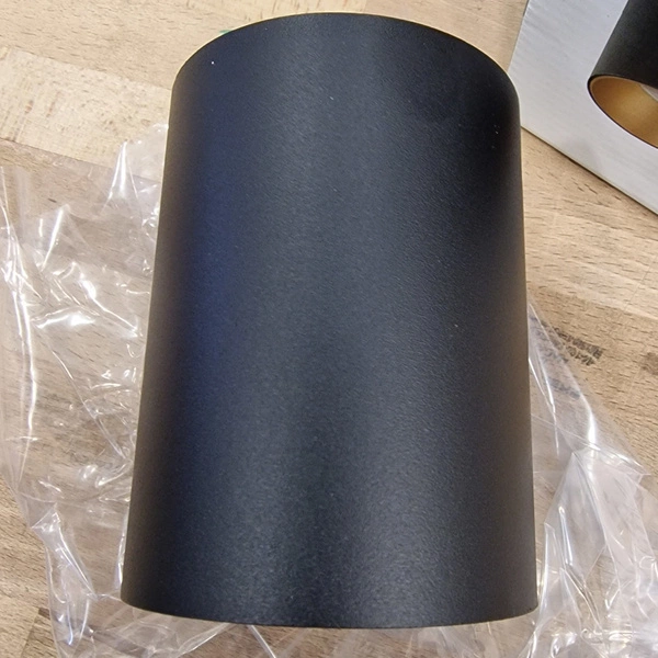 Spot sufitowy designerski tuba EYE TONE GU10 śr. 8,9cm | czarny 8930