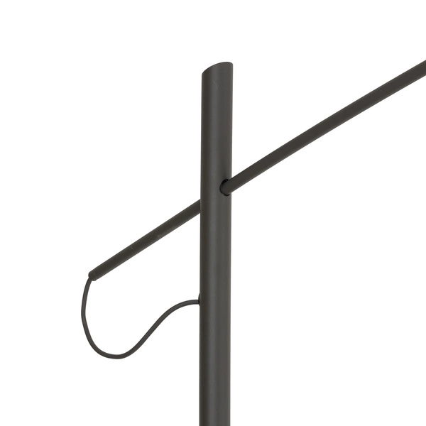 Lampa podłogowa POISE umbra gray A E27 wys.240cm dług.260cm przewód 270cm włącznik | 11767
