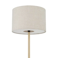 Lampa podłogowa SANTANA E27 wys.163cm szer.46cm kabel200cm | Kremowy 11656