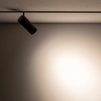 Reflektor SPOT LED LVM 18cm 9W 3000K do szyn magnetycznych | czarny 10142