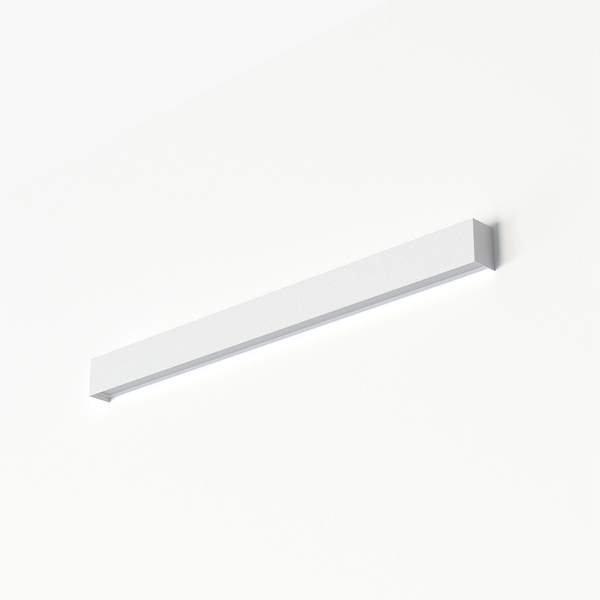 Kinkiet STRAIGHT WALL LED WHITE M 92cm T8 16W barwa ciepła 3000K | biały