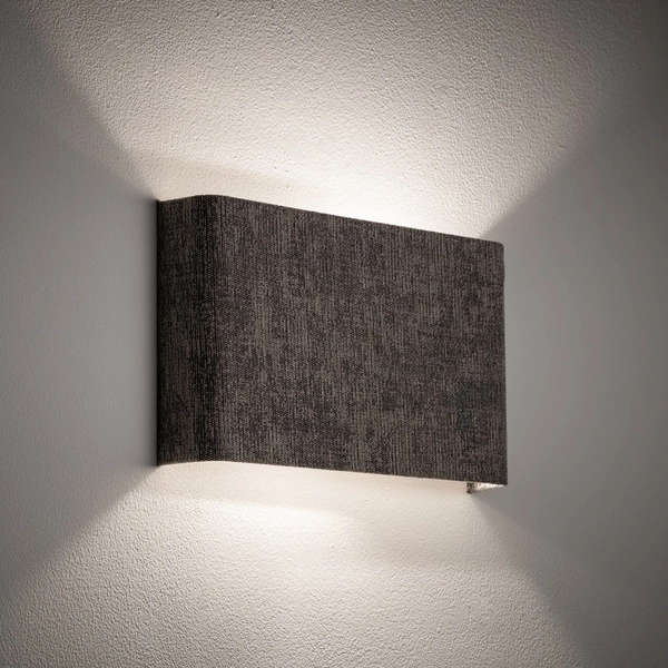 Kinkiet LAGO B 2xG9 wys.15cm dług.25cm | Szary 11678