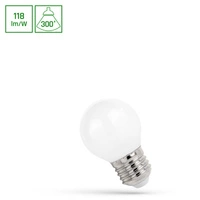 Żarówka LED KULKA E27 G45 230V 5,5W COG Neutralna 4000K