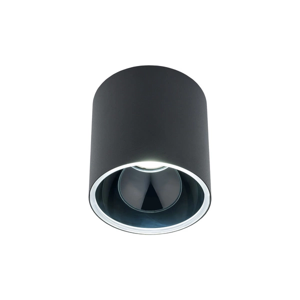 Lampa sufitowa plafon HALO LED | czarna 8196