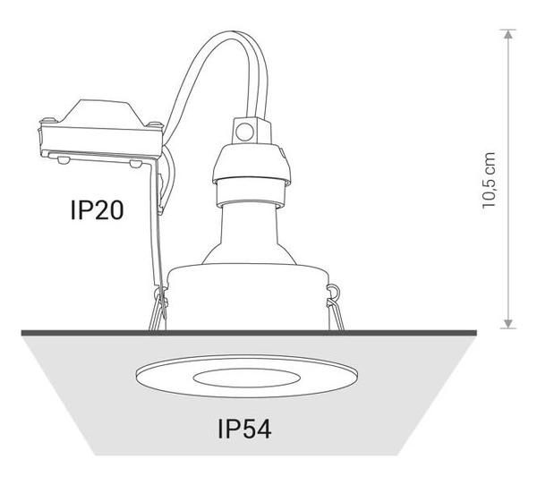 8375 Oprawa oświetl."GOLF WHITE" 8375