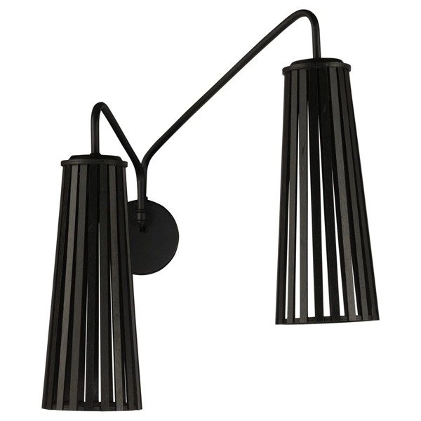 Kinkiet sklejka DOVER II czarny 9265