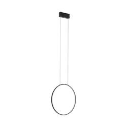  Lampa wisząca CIRCOLO LED śr. 45cm 18W barwa neutralna 4000K | czarny