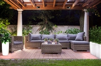 Ozdobna świecąca donica FLOWERPOT L 70cm 9713