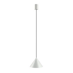 Lampa wisząca ZENITH M SILK GRAY śr. 50cm GU10 ES111 | szary 10872