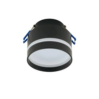 Lampa podtynkowa MURTER śr. 8,5cm GX53 | czarny 10489