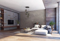 Lampa wisząca VETRO V wys. 120cm 5xE27 | czarny 7642