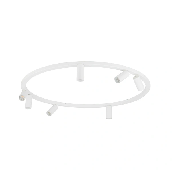 Lampa sufitowa FOURTY ROUND 11945 miniGU10 szer. 80cm | biały