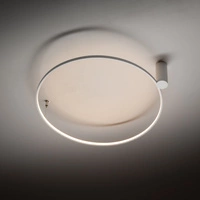 Lampa ścienno-sufitowa CIRCOLO LED M 3000K 21W 660lm szer.60cm wys.13cm CRI>90 | Biały 11603
