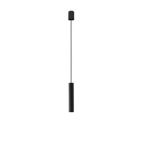 Lampa wisząca BATON BLACK M wys. 25cm E27 | czarny 7852
