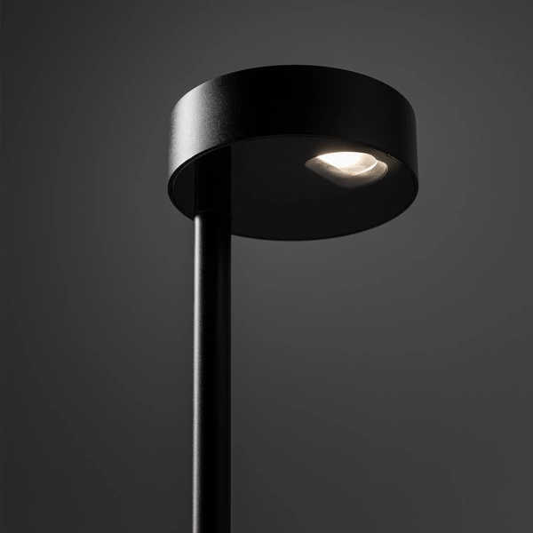Zewnętrzna Lampa stojąca RUBY LED 7W 3000K 400lm wys.100cm szer.podst.10cm IP54 | Czarny 11542