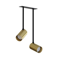 Lampa podtynkowa reflektor MONO SURFACE LONG II dł. 31cm 2xGU10 | mosiężny 7743