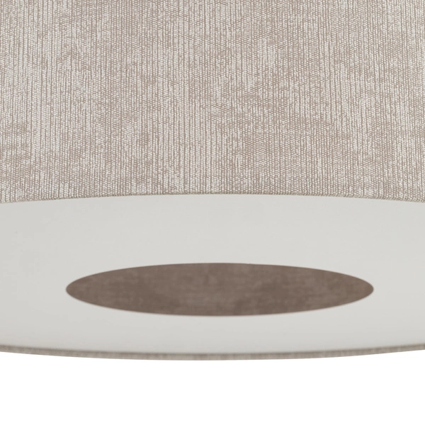 Lampa wisząca CEDRO M E27 wys.130cm szer.50cm | Beż 11665