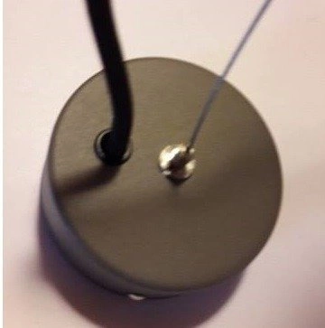 Betonowa lampa wisząca LAVA 6855