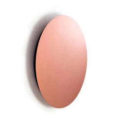 Lampa ścienna kinkiet RING LED L śr. 35cm 13W 3000K | satynowa miedź 10348