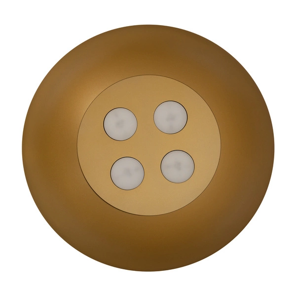 Lampa wisząca HEMISPHERE SUPER L WHITE-GOLD śr. 50cm 4xGX53 | biały/złoty 10700